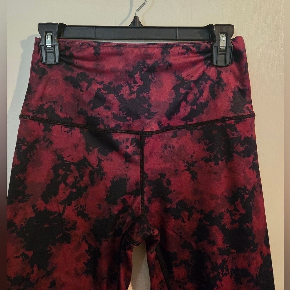 NWOT | Sol and Mane | Women's Alana Moon Tides Legging | Red/Black/Plum | Medium - Picture 11 of 14